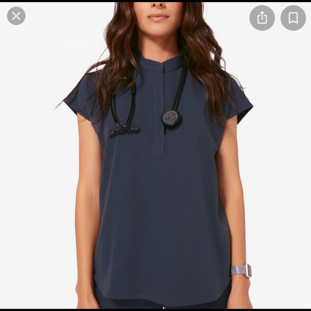 Figs Dark Harbor Rafaela scrub top - Women’s - NWT